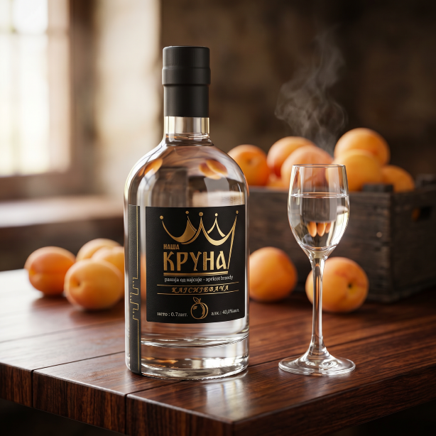 Кајсијевача Наша Круна Дестилерија Стевановић